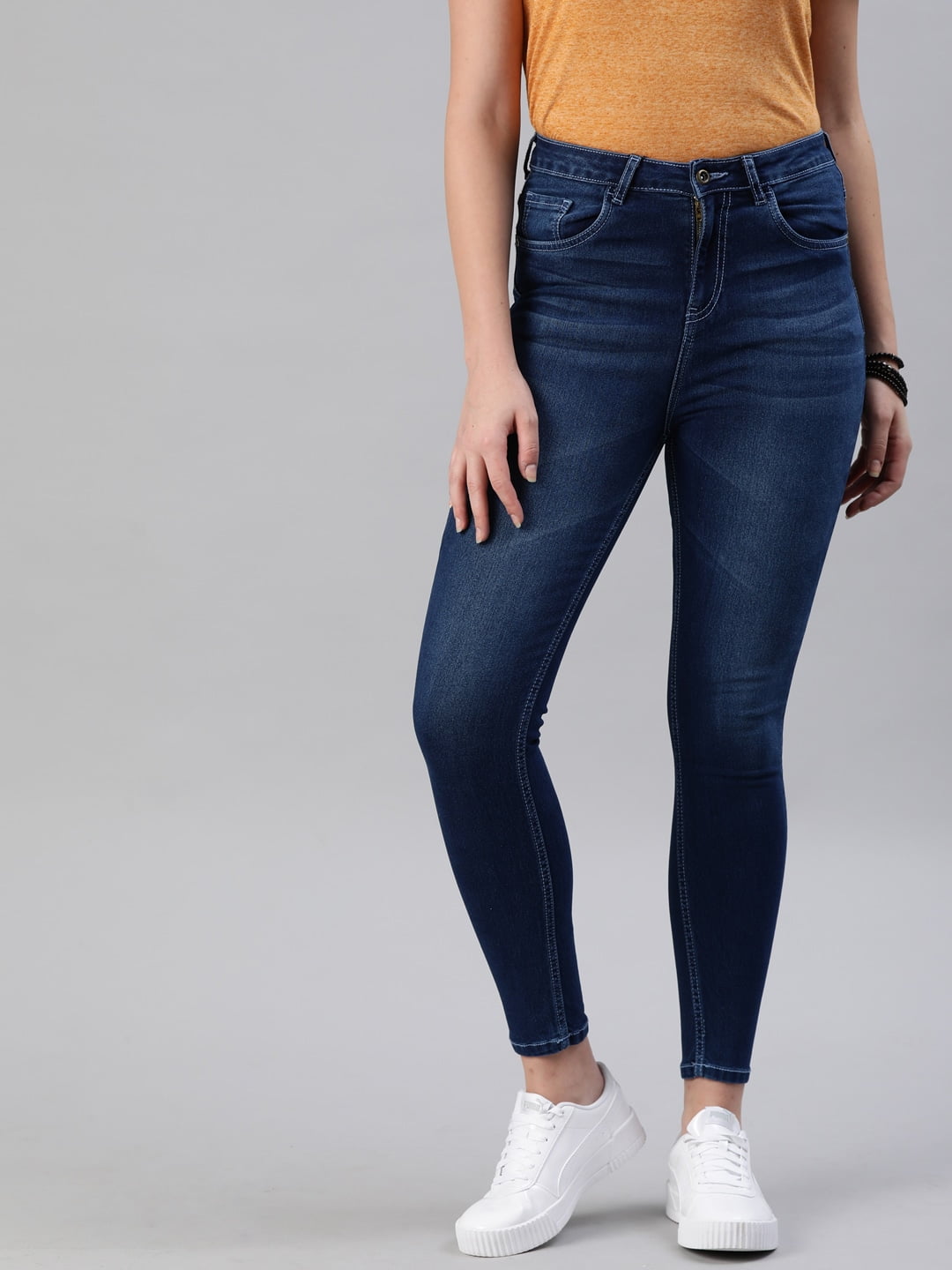 Buy Blue Jeans & Jeggings for Women by HIGH STAR Online | Ajio.com